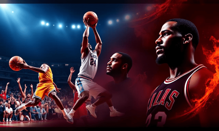 NBA球星傳奇：從巔峰到低谷