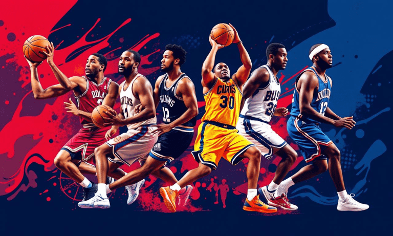 NBA球星：從新秀到傳奇