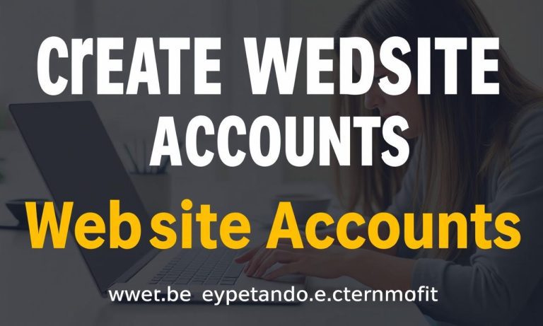 如何輕鬆註冊網站帳號