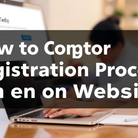 如何在網站上完成註冊流程
