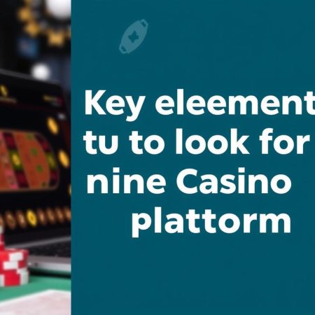 找尋最佳線上賭場平台的關鍵要素