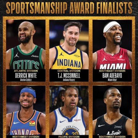 NBA兩大獎項候選官宣：SGA角逐體育道德風尚獎